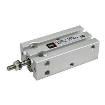 Picture of Pneumatic Compact Cylinder - 32mm Bore, 50mm Stroke, CU Series, Double Acting, SMC, CDU32-50D