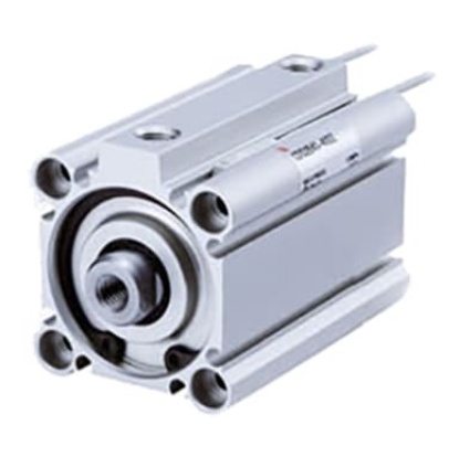 Picture of Pneumatic Compact Cylinder - 32mm Bore, 5mm Stroke, Double Acting, SMC, CDQ2B32TF-5DZ