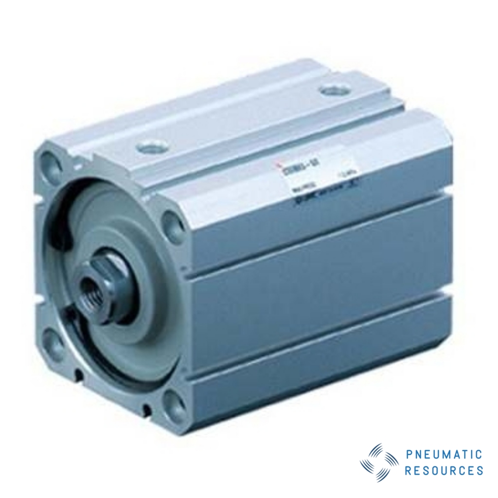Picture of Pneumatic Compact Cylinder - 40mm Bore, 60mm Stroke, C55 Series, Double Acting, SMC, CD55B40-60M
