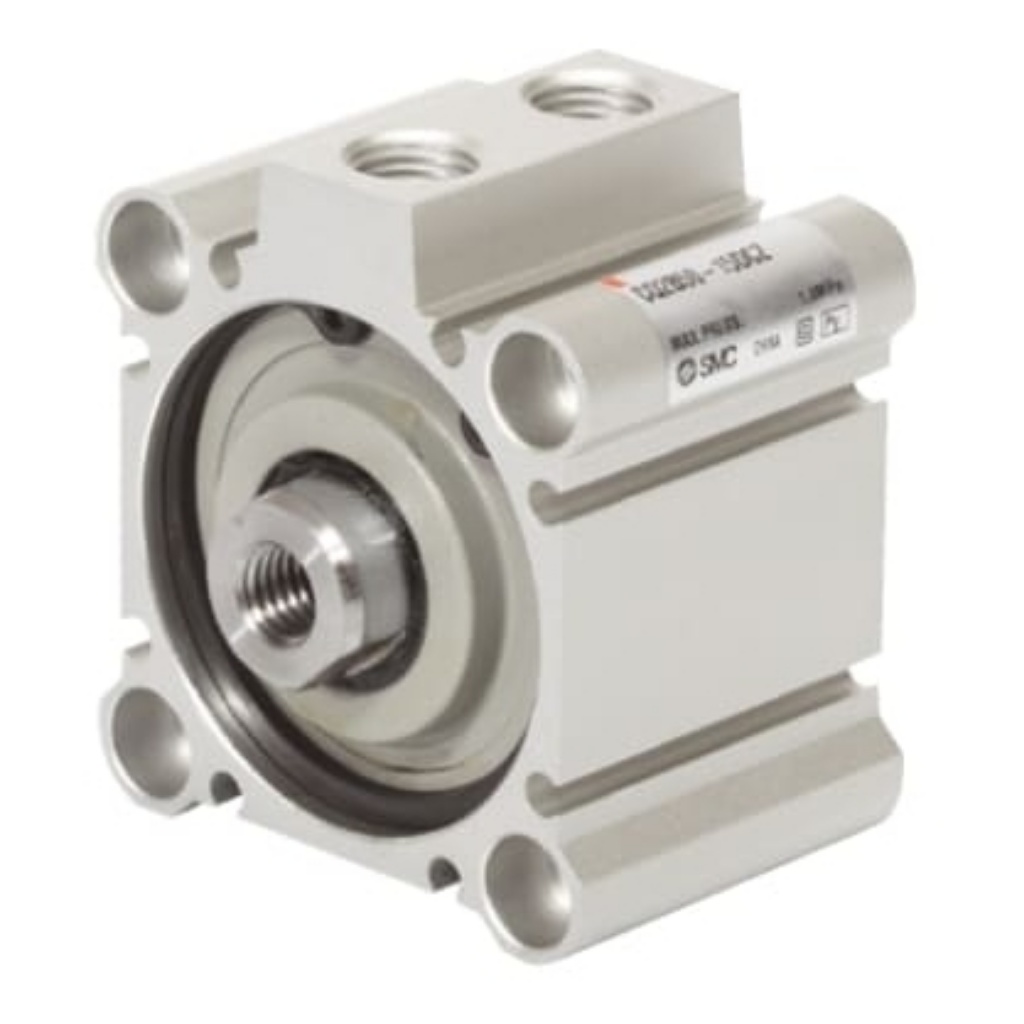 Picture of Pneumatic Compact Cylinder - 50mm Bore, 10mm Stroke, CQ2 Series, Double Acting, SMC, CQ2B50-10DCZ