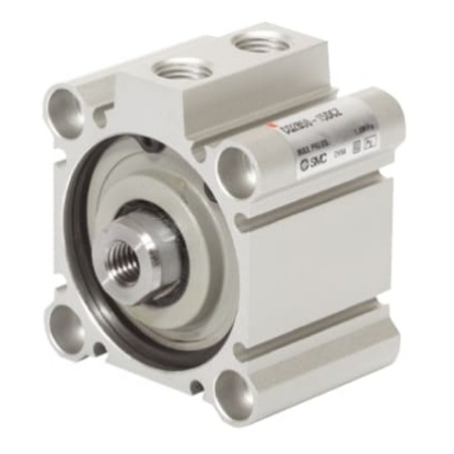 Picture of Pneumatic Compact Cylinder - 50mm Bore, 10mm Stroke, CQ2 Series, Double Acting, SMC, CQ2B50-10DCZ