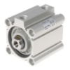 Picture of Pneumatic Compact Cylinder - 50mm Bore, 30mm Stroke, CQ2 Series, Double Acting, SMC, CDQ2B50TF-30DZ