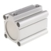 Picture of Pneumatic Compact Cylinder - 50mm Bore, 50mm Stroke, CQ2 Series, Double Acting, SMC, CDQ2B50TF-50DZ