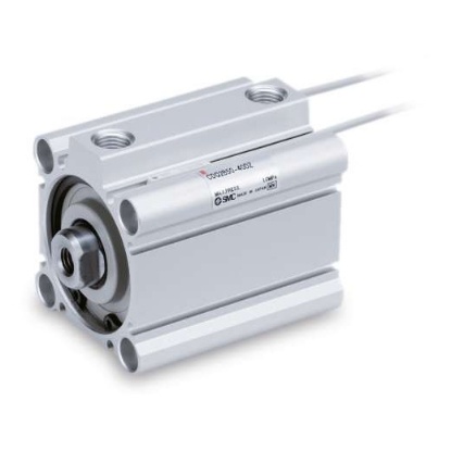 Picture of Pneumatic Compact Cylinder - 5mm Bore, 16mm Stroke, CQ2 Series, Single Acting, SMC, CQ2B16-5SM