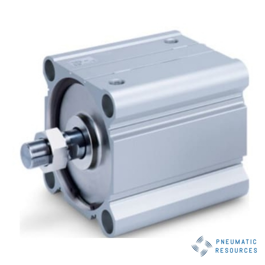 Picture of Pneumatic Compact Cylinder - CDQ2B125, 25mm Bore, 150mm Stroke, CQ2 Series, Double Acting, SMC, CDQ2B125TF-150DCZ