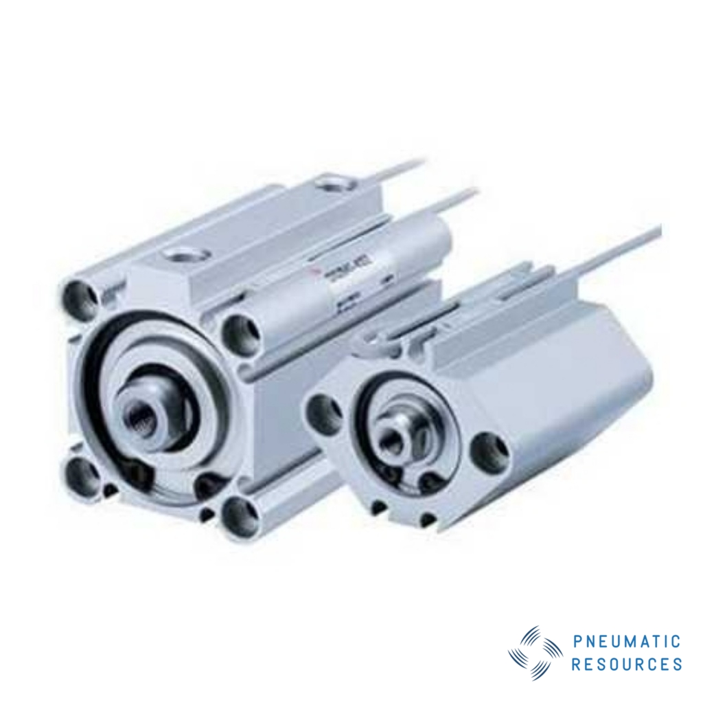 Picture of Pneumatic Compact Cylinder - CQ2 Series, 32mm Bore, 30mm Stroke, CQ2 Series, Double Acting, SMC, CQ2B32TF-30DZ