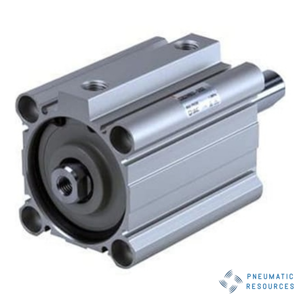 Picture of Pneumatic Compact Cylinder - CQ2 Series, 50mm Bore, 20mm Stroke, CQ2 Series, Double Acting, SMC, CQ2WB50TF-20DZ