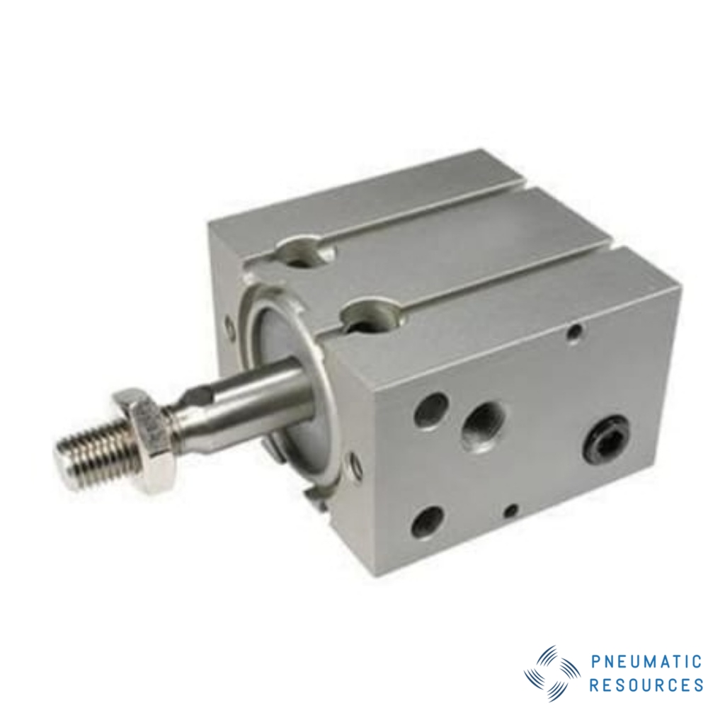 Picture of Pneumatic Cylinder - 10mm Bore, 15mm Stroke, CDU Series, Single Acting, SMC, CDU10-15S