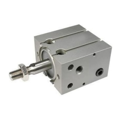 Picture of Pneumatic Cylinder - 10mm Bore, 15mm Stroke, CDU Series, Single Acting, SMC, CDU10-15S