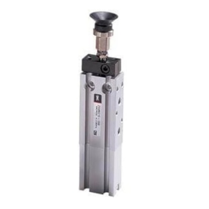 Picture of Pneumatic Cylinder - 10mm Bore, 20mm Stroke, ZCUK Series, Double Acting, SMC, ZCDUKC10-20D