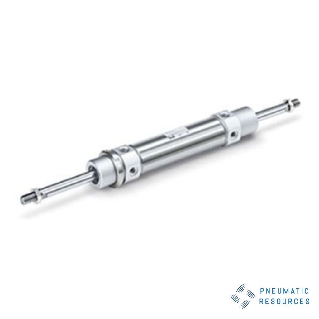 Picture of Pneumatic Cylinder - 10mm Bore, 25mm Stroke, CD85 Series, Double Acting, SMC, CD85WE10-25-B