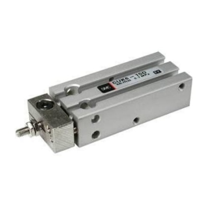 Picture of Pneumatic Cylinder - 10mm Bore, 5mm Stroke, CUK Series, Double Acting, SMC, CDUK10-5D