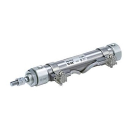 Picture of Pneumatic Cylinder - 10mm Bore, 60mm Stroke, CJ2 Series, Double Acting, SMC, CJ2KB10-60Z
