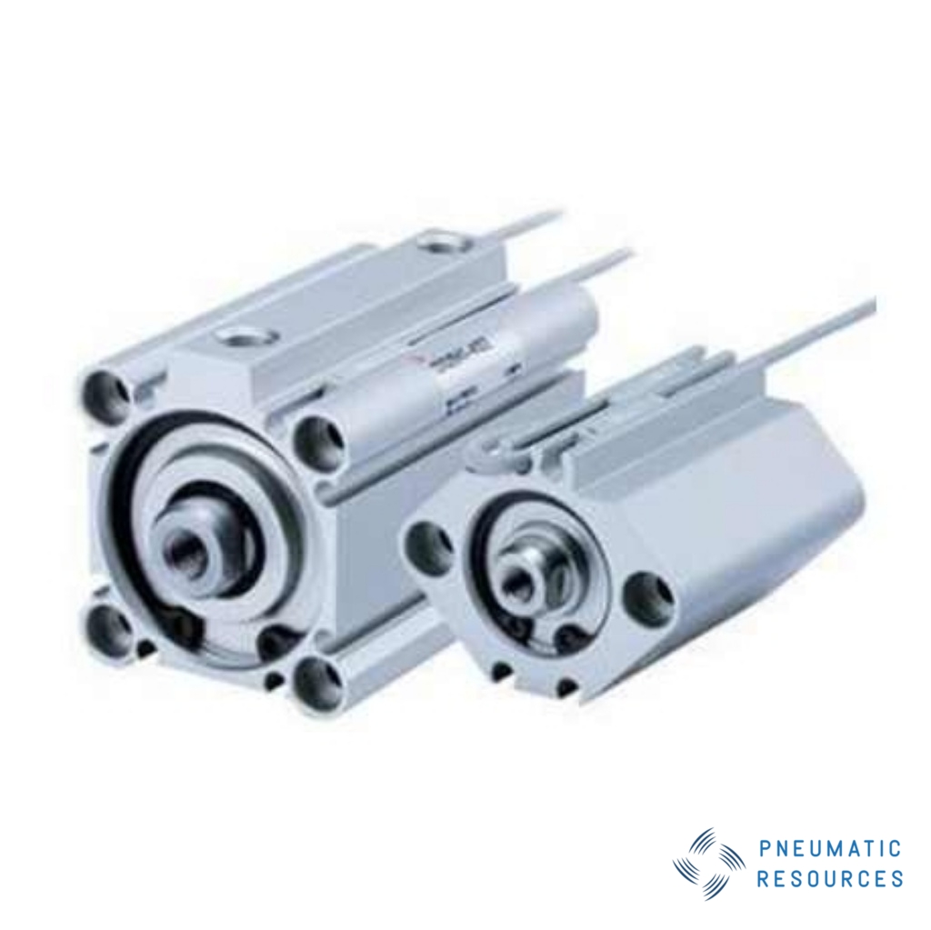Picture of Pneumatic Cylinder - 12mm Bore, 10mm Stroke, CQ2 Series, Double Acting, SMC, CDQ2A12-10DMZ