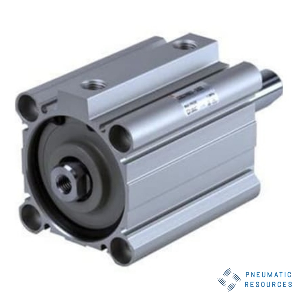 Picture of Pneumatic Cylinder - 12mm Bore, 15mm Stroke, CQ2 Series, Double Acting, SMC, CQ2WB12-15DM