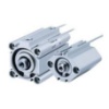 Picture of Pneumatic Cylinder - 16mm Bore, 20mm Stroke, CQ2 Series, Double Acting, SMC, CQ2A16-20D