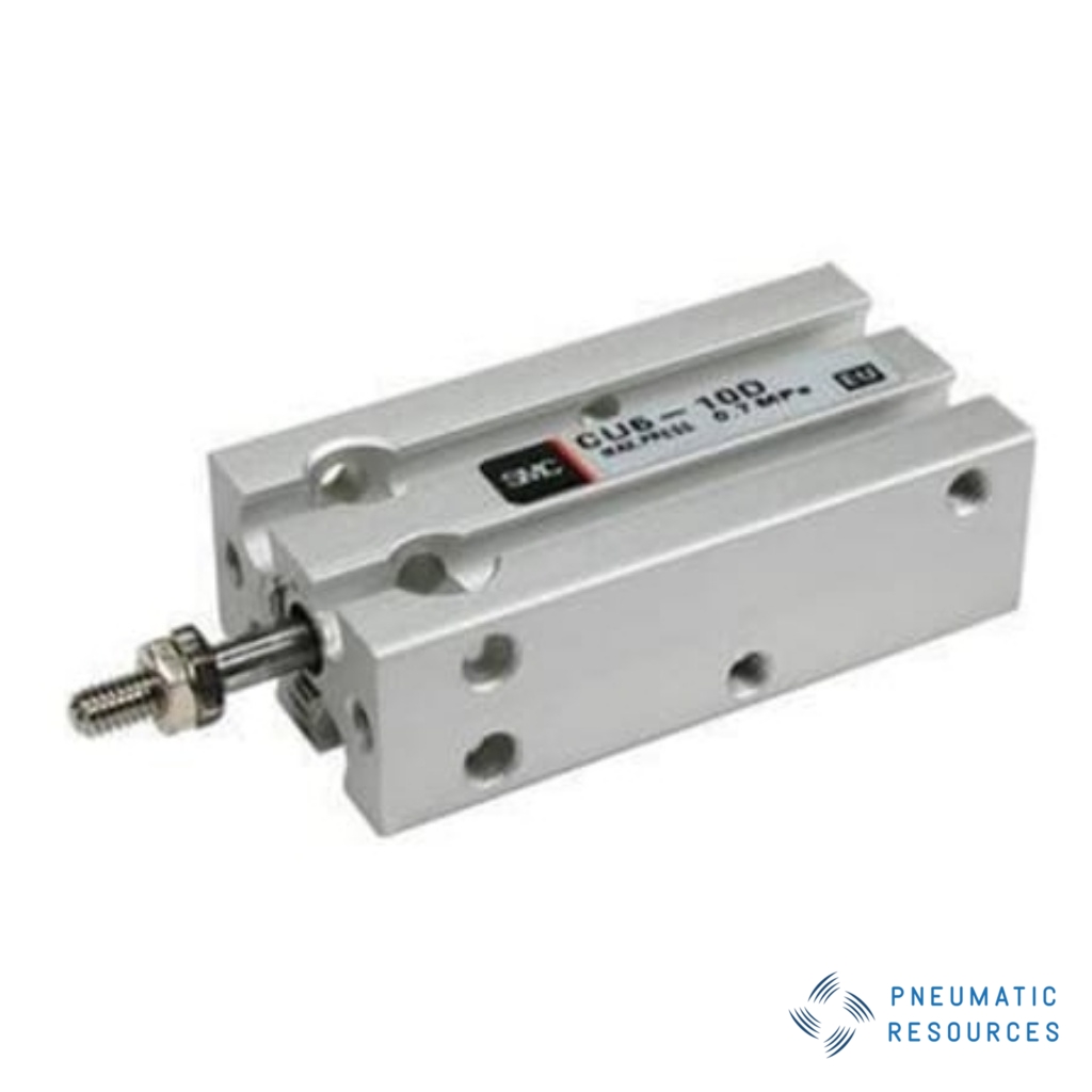 Picture of Pneumatic Cylinder - 20mm Bore, 100mm Stroke, CDU Series, SMC, CDU20-100D