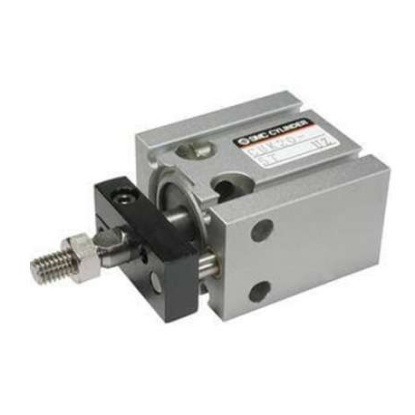 Picture of Pneumatic Cylinder - 20mm Bore, 5mm Stroke, CDU Series, Single Acting, SMC, CDUK20-5S