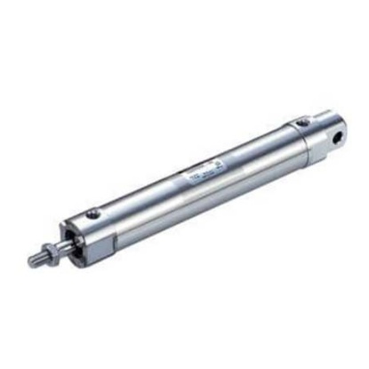 Picture of Pneumatic Cylinder - 25mm Bore, 25mm Stroke, CG5 Series, Double Acting, SMC, CG5EN25SR-25