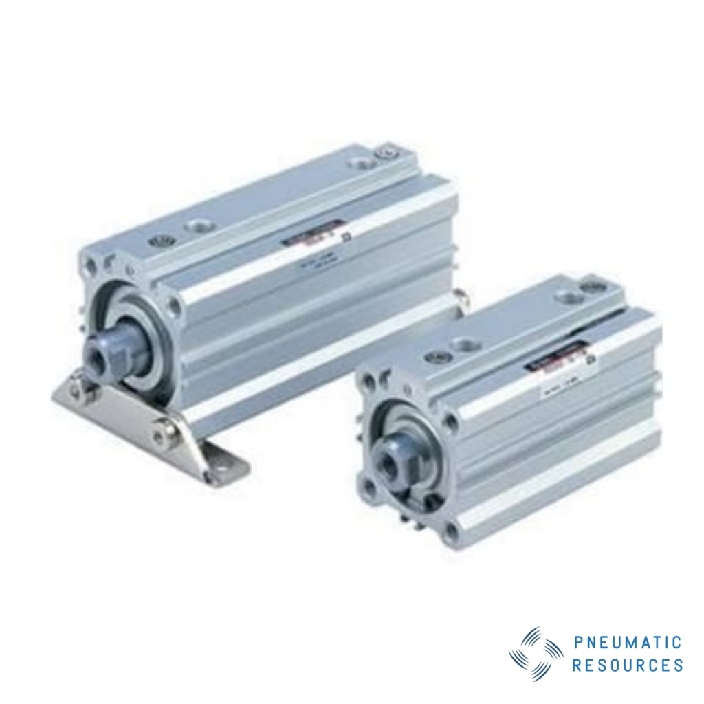 Picture of Pneumatic Cylinder - 25mm Bore, 25mm Stroke, RQ Series, Double Acting, SMC, RDQB25-25