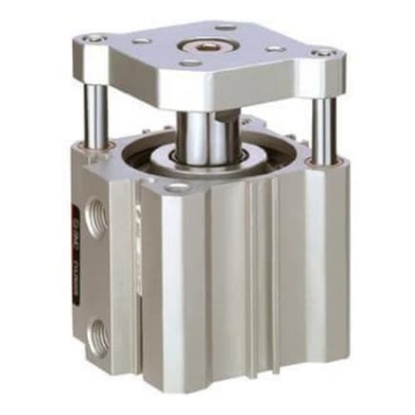 Picture of Pneumatic Cylinder - 25mm Bore, 50mm Stroke, CQM Series, Double Acting, SMC, CQMB25-50