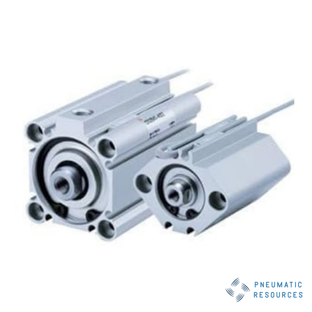 Picture of Pneumatic Cylinder - 32mm Bore, 15mm Stroke, CQ2 Series, Double Acting, SMC, CDQ2A32-15DZ
