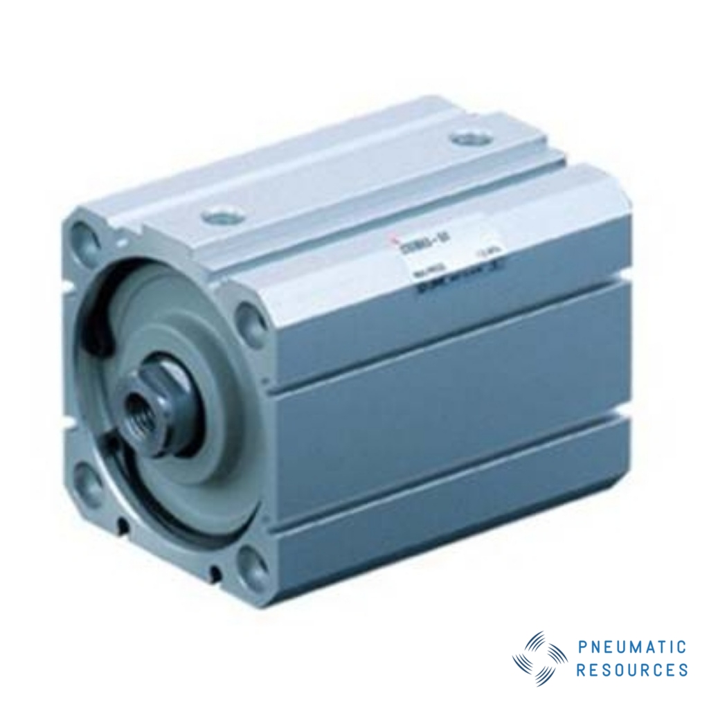 Picture of Pneumatic Cylinder - 32mm Bore, 50mm Stroke, C55 Series, Double Acting, SMC, C55B32-50M