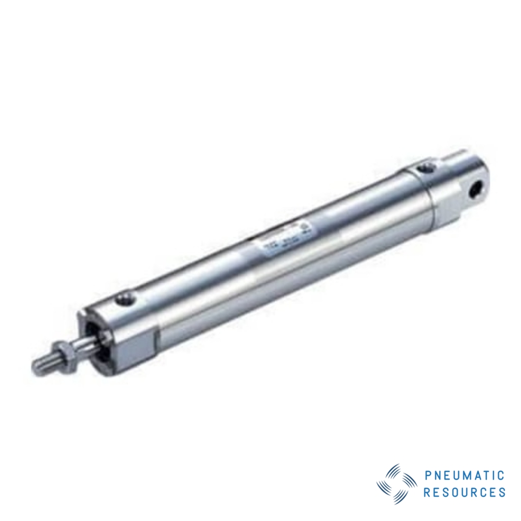 Picture of Pneumatic Cylinder - 32mm Bore, 50mm Stroke, CG5 Series, Double Acting, SMC, CDG5BA32SR-50