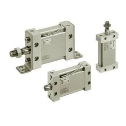 Picture of Pneumatic Cylinder - 32mm Bore, 50mm Stroke, MDU Series, Double Acting, SMC, MDUB32-50DMZ