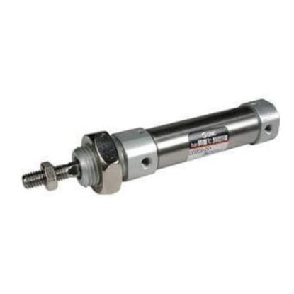 Picture of Pneumatic Cylinder - 8mm Bore, 50mm Stroke, C85 Series, Single Acting, SMC, C85N8-50T