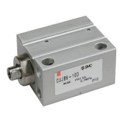Picture of Pneumatic Cylinder - CDUJB6, 6mm Bore, 15mm Stroke, CUJ Series, Double Acting, SMC, CDUJB6-15DM