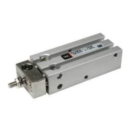 Picture of Pneumatic Cylinder - CDUK16, 16mm Bore, 60mm Stroke, CU Series, Double Acting, SMC, CDUK16-60D
