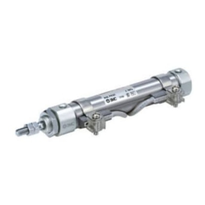 Picture of Pneumatic Cylinder - Cylinder Series CJ2, 16mm Bore, 30mm Stroke, CJ2 Series, Double Acting, SMC, CJ2KB16-30Z