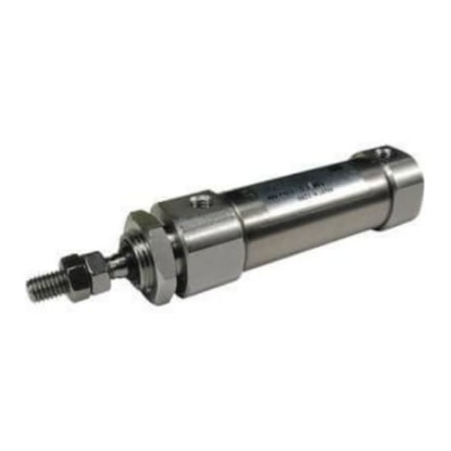 Picture of Pneumatic Piston Rod Cylinder - 16mm Bore, 30mm Stroke, CJ5 Series, Double Acting, SMC, CJ5B16SR-30