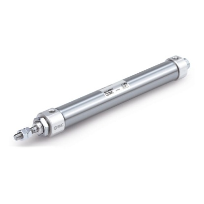 Picture of Pneumatic Piston Rod Cylinder - 16mm Bore, 45mm Stroke, CJ2-Z Series, Double Acting, SMC, CDJ2KB16-45Z-B