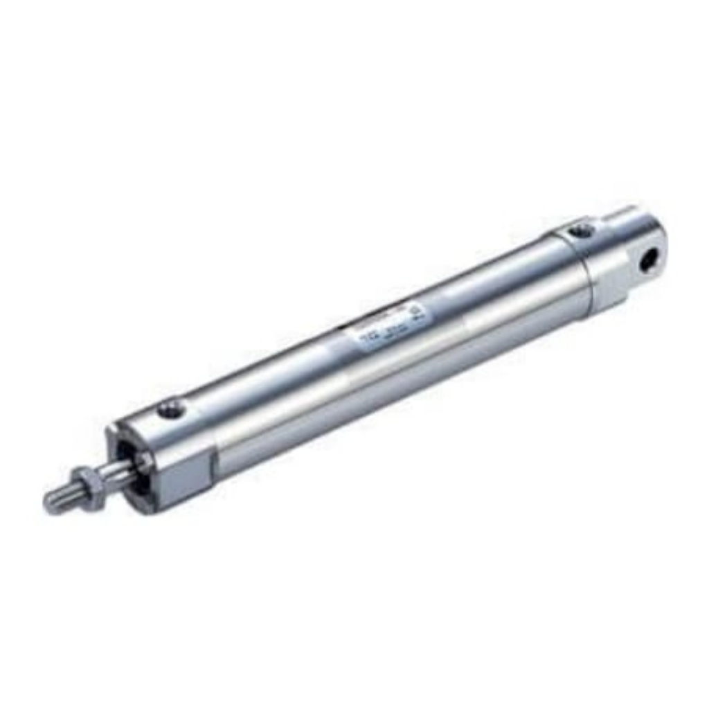 Picture of Pneumatic Piston Rod Cylinder - 20mm Bore, 150mm Stroke, CG5 Series, Double Acting, SMC, CDG5BA20SV-150