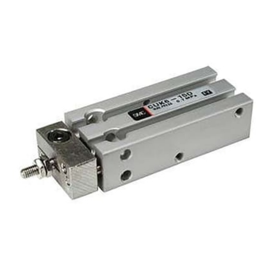 Picture of Pneumatic Piston Rod Cylinder - 20mm Bore, 40mm Stroke, CUK Series, Double Acting, SMC, CDUK20-40D