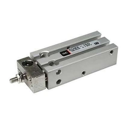 Picture of Pneumatic Piston Rod Cylinder - 20mm Bore, 40mm Stroke, CUK Series, Double Acting, SMC, CDUK20-40D