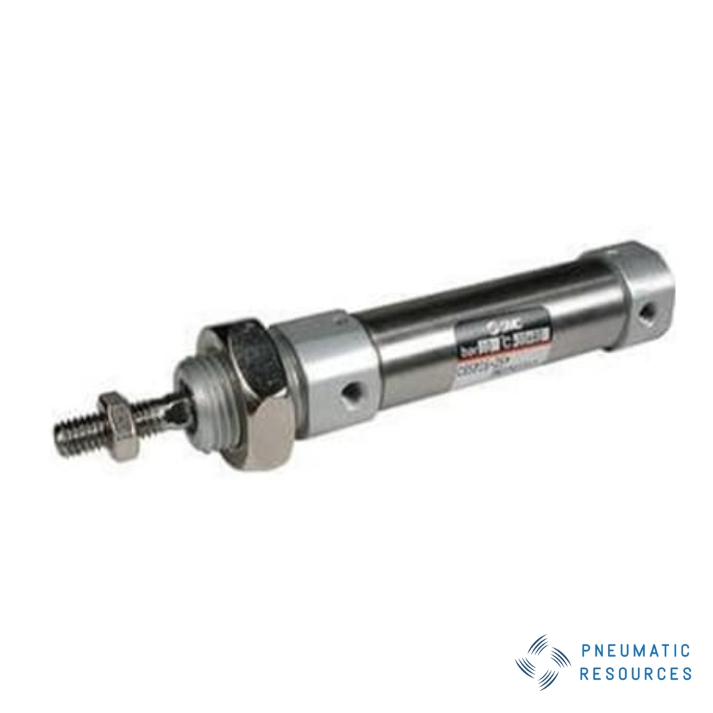 Picture of Pneumatic Piston Rod Cylinder - , 25mm Bore, 500mm Stroke, C85 Series, Double Acting, SMC, CD85N25-500C-B-X2018