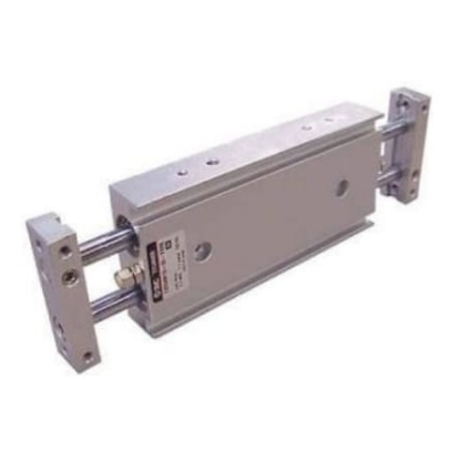 Picture of Pneumatic Piston Rod Cylinder - 25mm Bore, 75mm Stroke, CXSW Series, Double Acting, SMC, CXSWM25-75