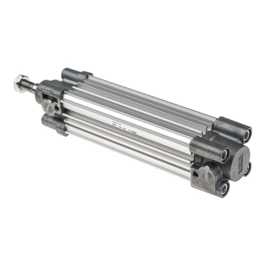 Picture of Pneumatic Piston Rod Cylinder - 32mm Bore, 100mm Stroke, CP96 Series, Double Acting, SMC, CP96SDB32-100C