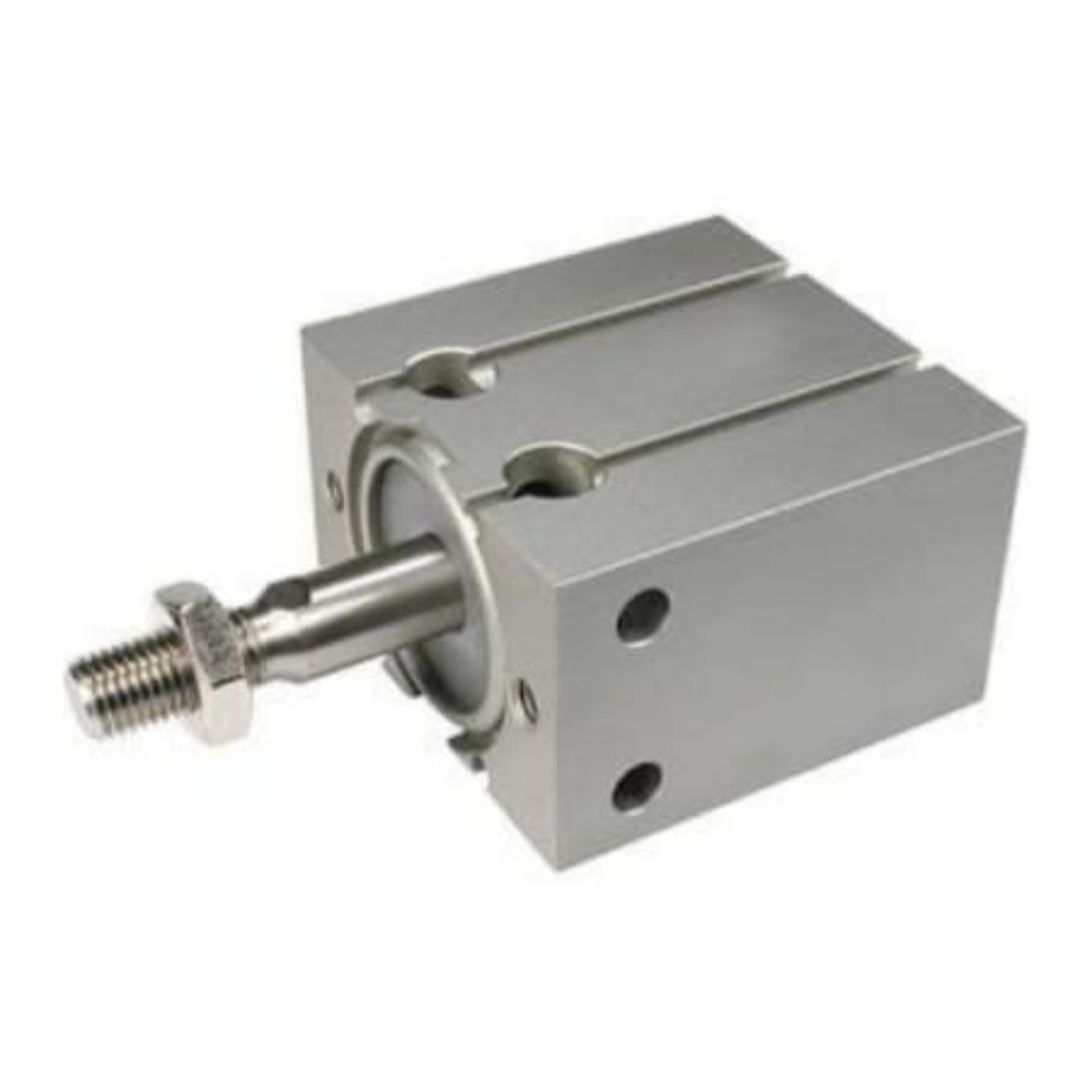 Picture of Pneumatic Piston Rod Cylinder - 32mm Bore, 20mm Stroke, CU Series, Double Acting, SMC, CDU32TF-20A