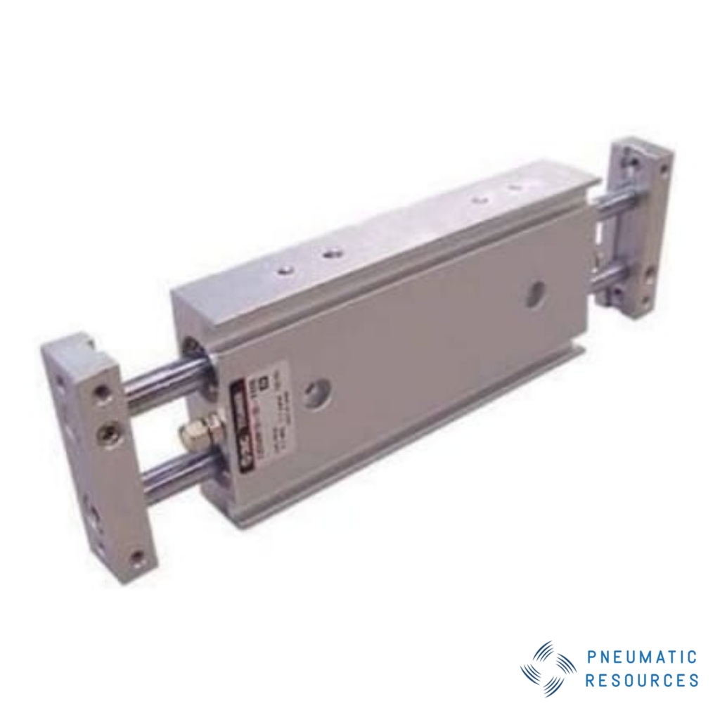 Picture of Pneumatic Piston Rod Cylinder - 32mm Bore, 30mm Stroke, CXSW Series, Double Acting, SMC, CXSWM32-30