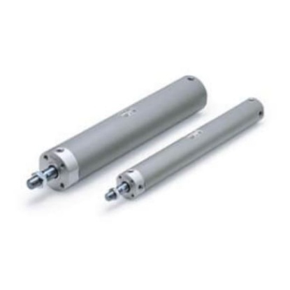 Picture of Pneumatic Piston Rod Cylinder - 32mm Bore, 50mm Stroke, CG1-Z Series, Double Acting, SMC, CG1BN32-50Z