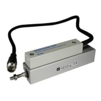Picture of Pneumatic Piston Rod Cylinder - 32mm Bore, 75mm Stroke, CE1 Series, Double Acting, SMC, CE1B32-75L-F7BAL