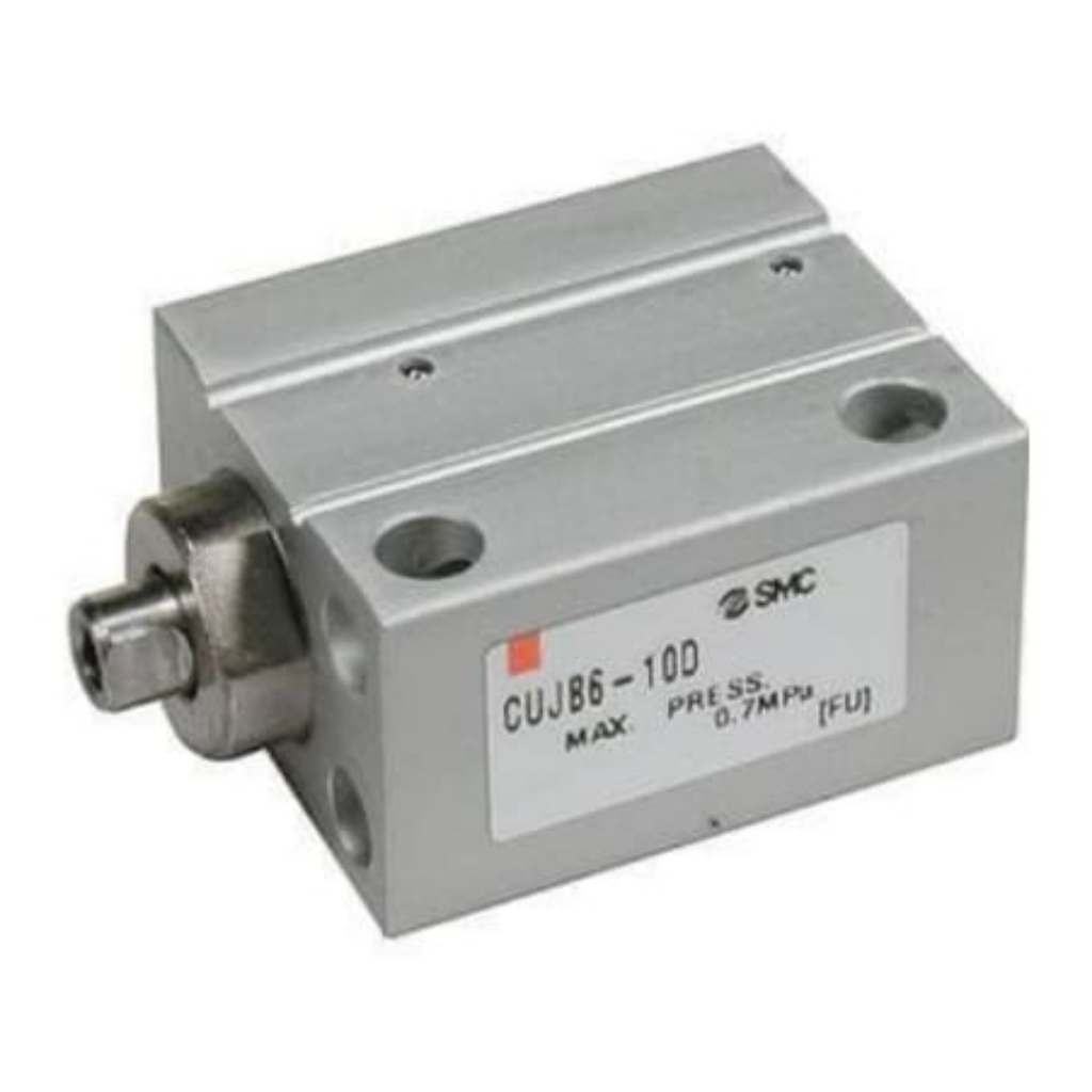 Picture of Pneumatic Piston Rod Cylinder - 4mm Bore, 4mm Stroke, CUJ Series, Single Acting, SMC, CUJB4-4S
