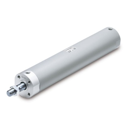 Picture of Pneumatic Piston Rod Cylinder - 63mm Bore, 200mm Stroke, CG1-Z Series, Double Acting, SMC, CDG1BA63-200Z