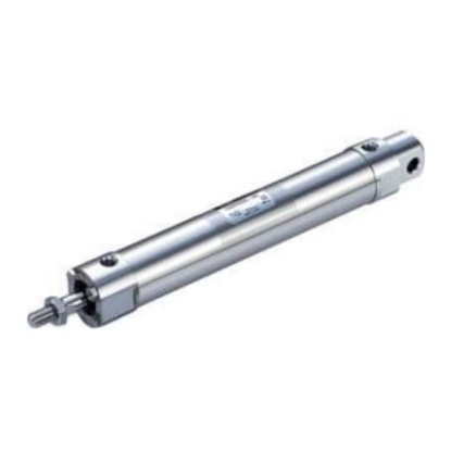Picture of Pneumatic Piston Rod Cylinder - 63mm Bore, 250mm Stroke, CG5 Series, Double Acting, SMC, CG5BA63TFSV-250