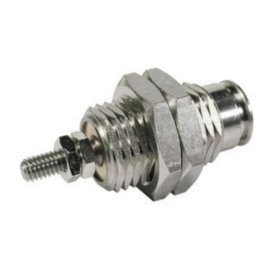 Picture of Pneumatic Piston Rod Cylinder - 6mm Bore, 10mm Stroke, CJP Series, Single Acting with Return Spring Acting, SMC, CJPS6-10