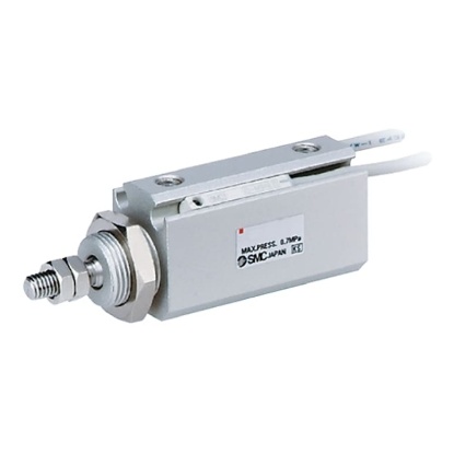 Picture of Pneumatic Piston Rod Cylinder - 6mm Bore, 15mm Stroke, CJP2 Series, Double Acting, SMC, CDJP2B6-15D